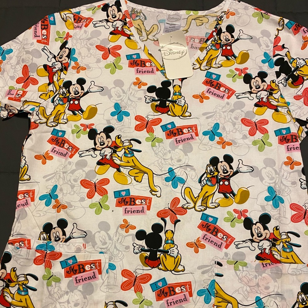 New scrub top